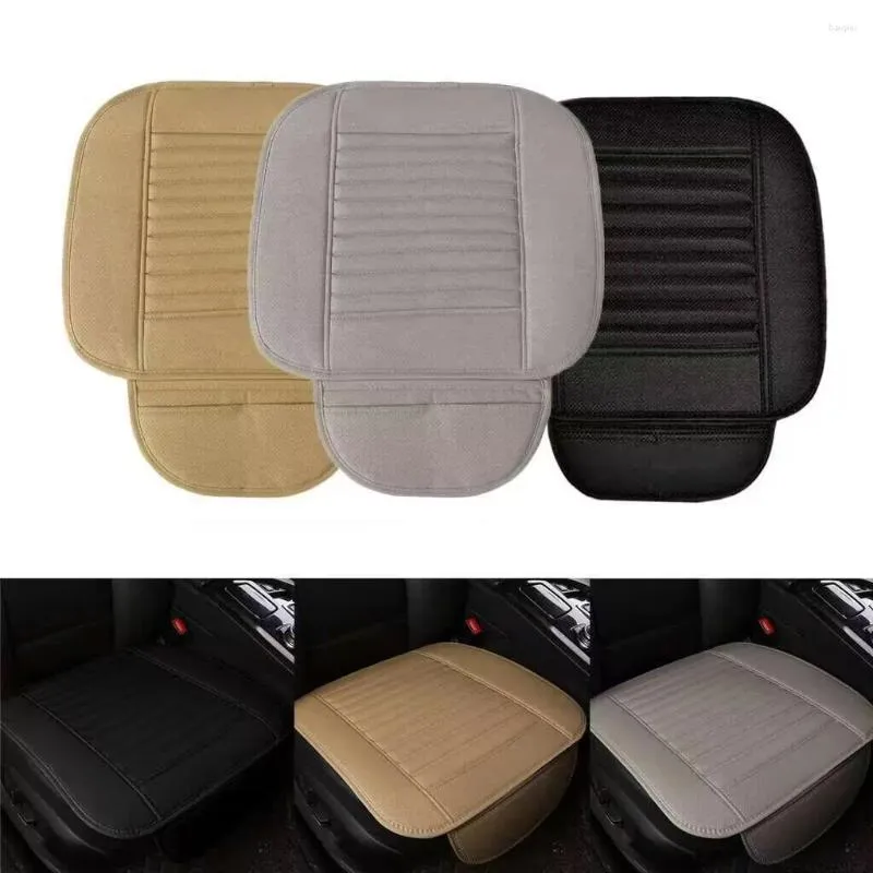 Couvercles de siège d'auto à moitié surround couvercle avant en cuir tapis de chaise auto