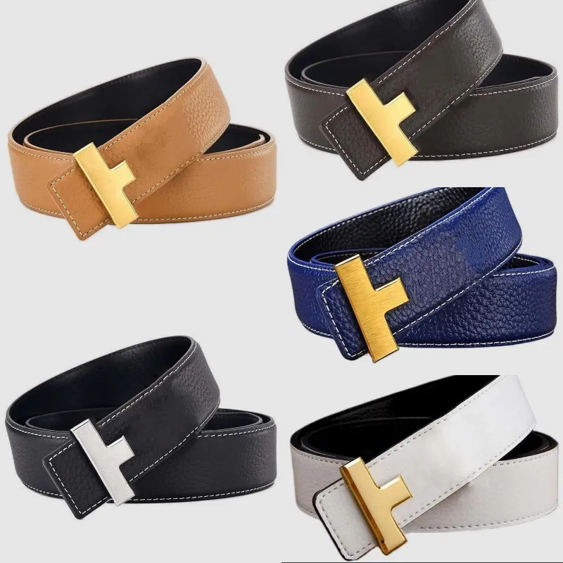 Luxe designer riem heren riemen voor vrouwen designer legering legering vergulde zilveren buckle ceinture luxe metalen letters lederen oranje riem mannen multolors eenvoudige trend mz151 c4