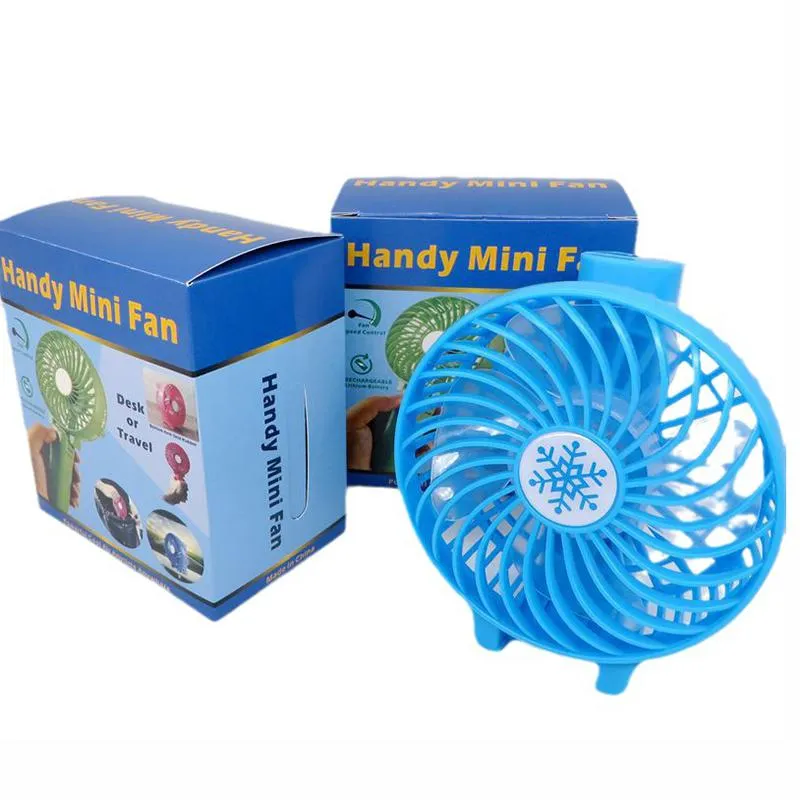 Portable USB Battery Fan Foldable Air Conditioning Fans Foldable Cooler Mini Operated Hand Held Cooling Fan