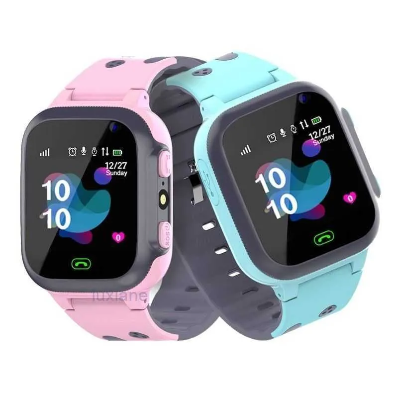 Dzieci GPS Smart Watch Anti Lost Latkslight Baby Smart Na rękę SOS Call Call Lokalizacja urządzenia Tracker Dzieci