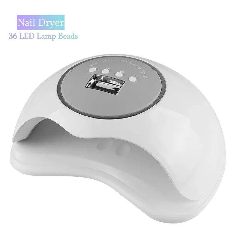 Kits Lampe UV pour le sèche-ongle à ongles 36 lampe LED Nail pour les ongles Séchage de la lampe de séchage en gel pour les outils de salon d'art