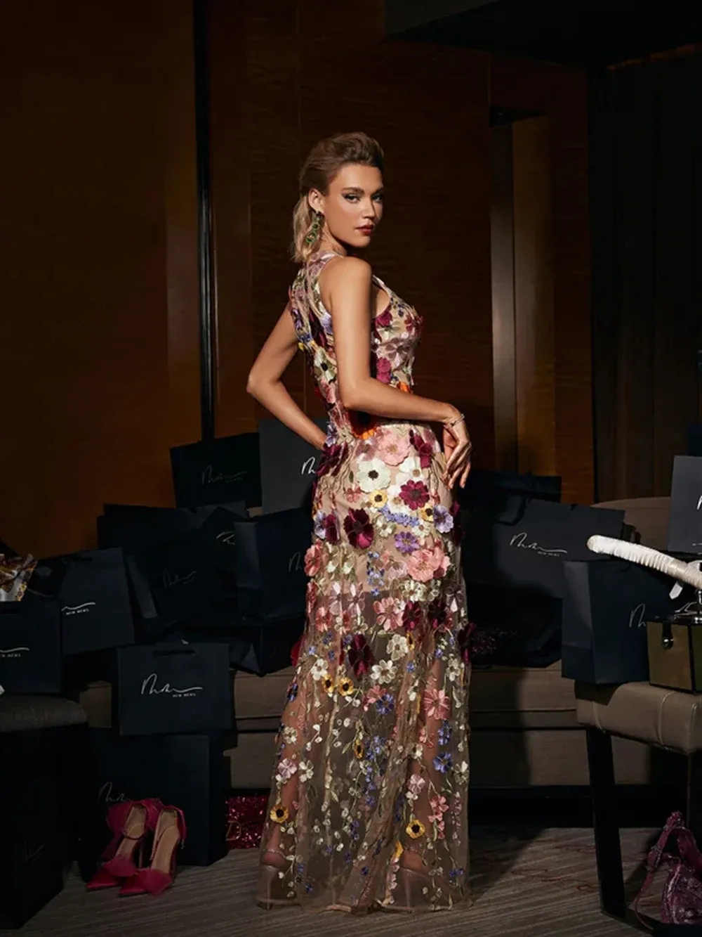 chinese dress ladies La Femme 31135