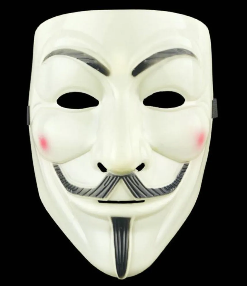Halloween Horror Grimace Mask Plastic V Vendetta Masks Full Face Male Street Dance Masks Costume Party Role Cosplay Sfeer PR8086482