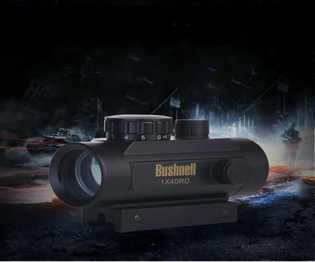 2017 Holografische rode stip riflescope tactische 1x30 lens zicht scope jagen rode groene stip voor sgun geweer gemaakt in c7872477