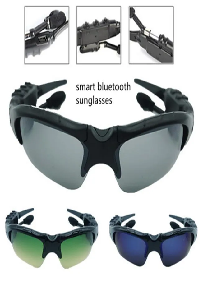 Retail Pack Desginer Smart Audio Solglasögon BT50 Support Voice Control Wireless Bluetooth hörlurar hörlurar unisex Bluetooth SU2391622