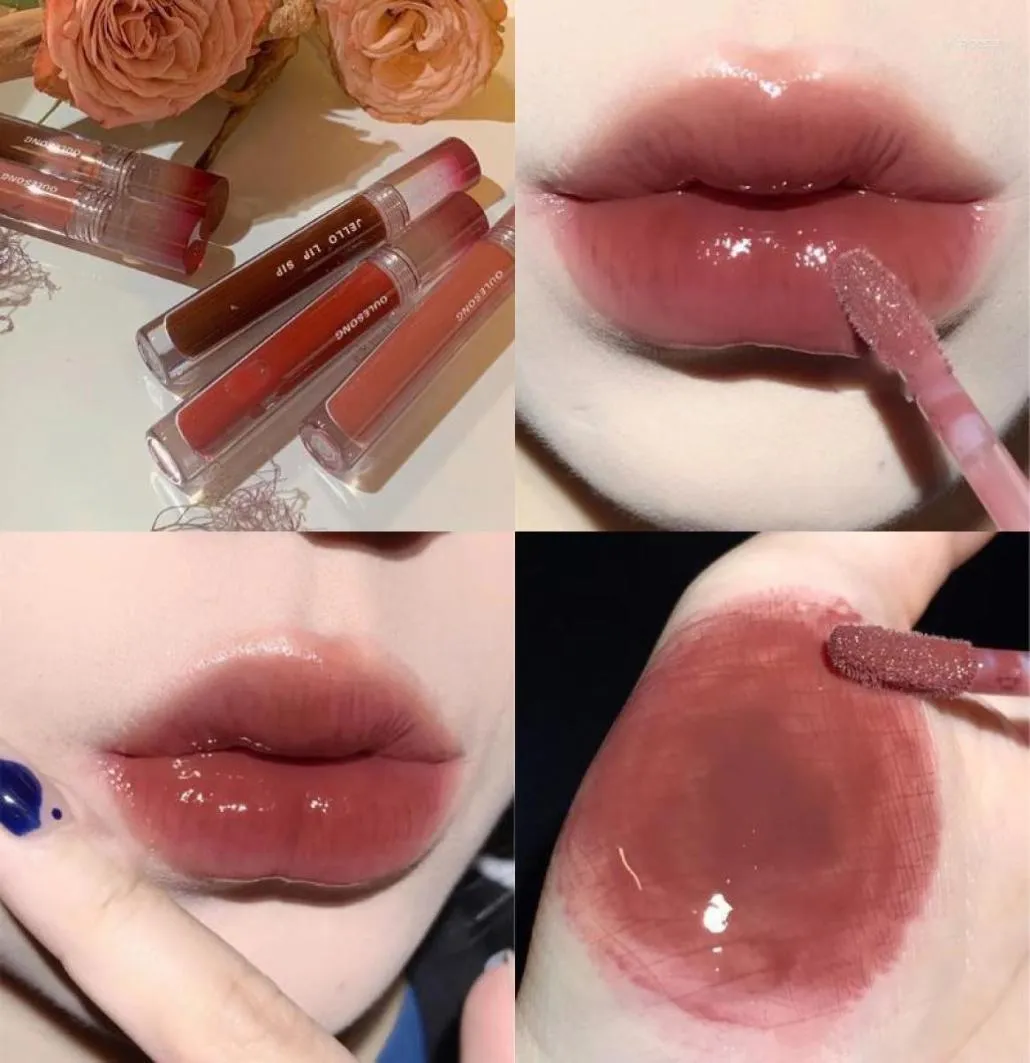 Läppglans naken färger hela lipglans fuktighetskräm reducerar linjer glitter glansar ton plumper bulk glasyr kosmetik önskan228636146