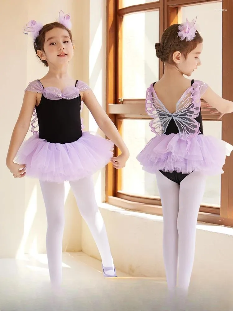 Ropa de escenario ropa de baile para niños ropa de puta de verano para chicas ropa de baile clásico chino vestido ballet de baile