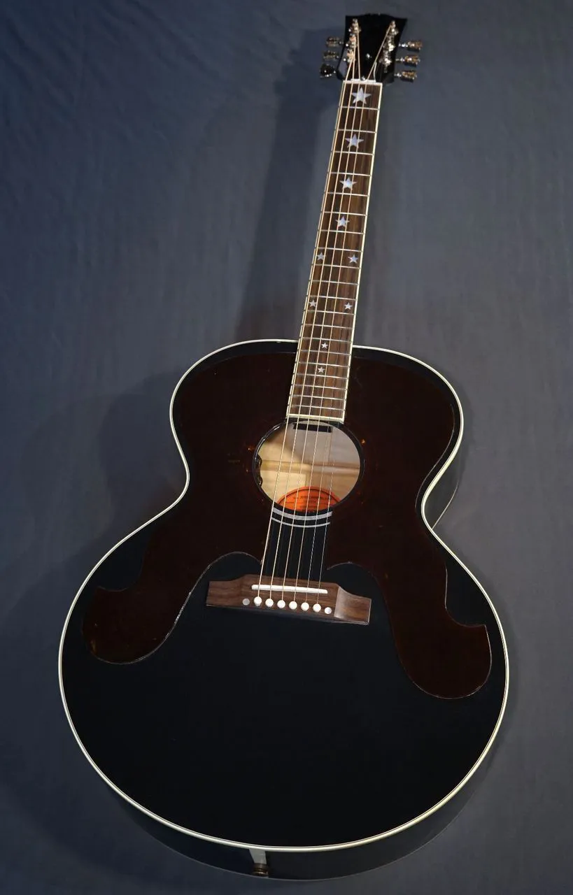 Niestandardowy sklep nowy! Everly Brothers J 180 Ebony Acoustic Guitar