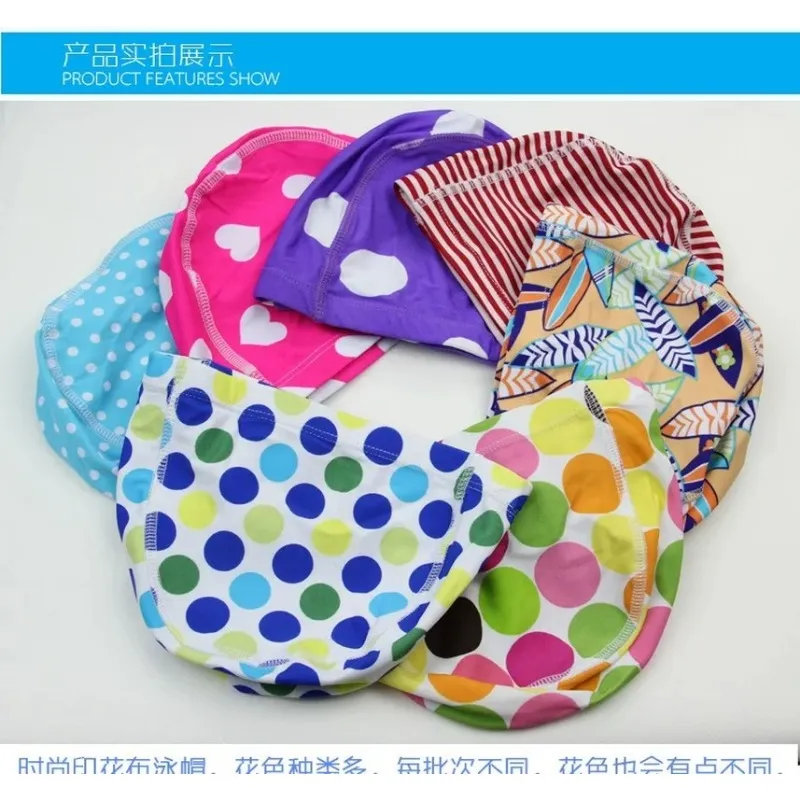 High-grade Nylon Fabric Swimming Cap Solid Color Unisex Fashion Printing Adult Swimming Cap Swimming Pool