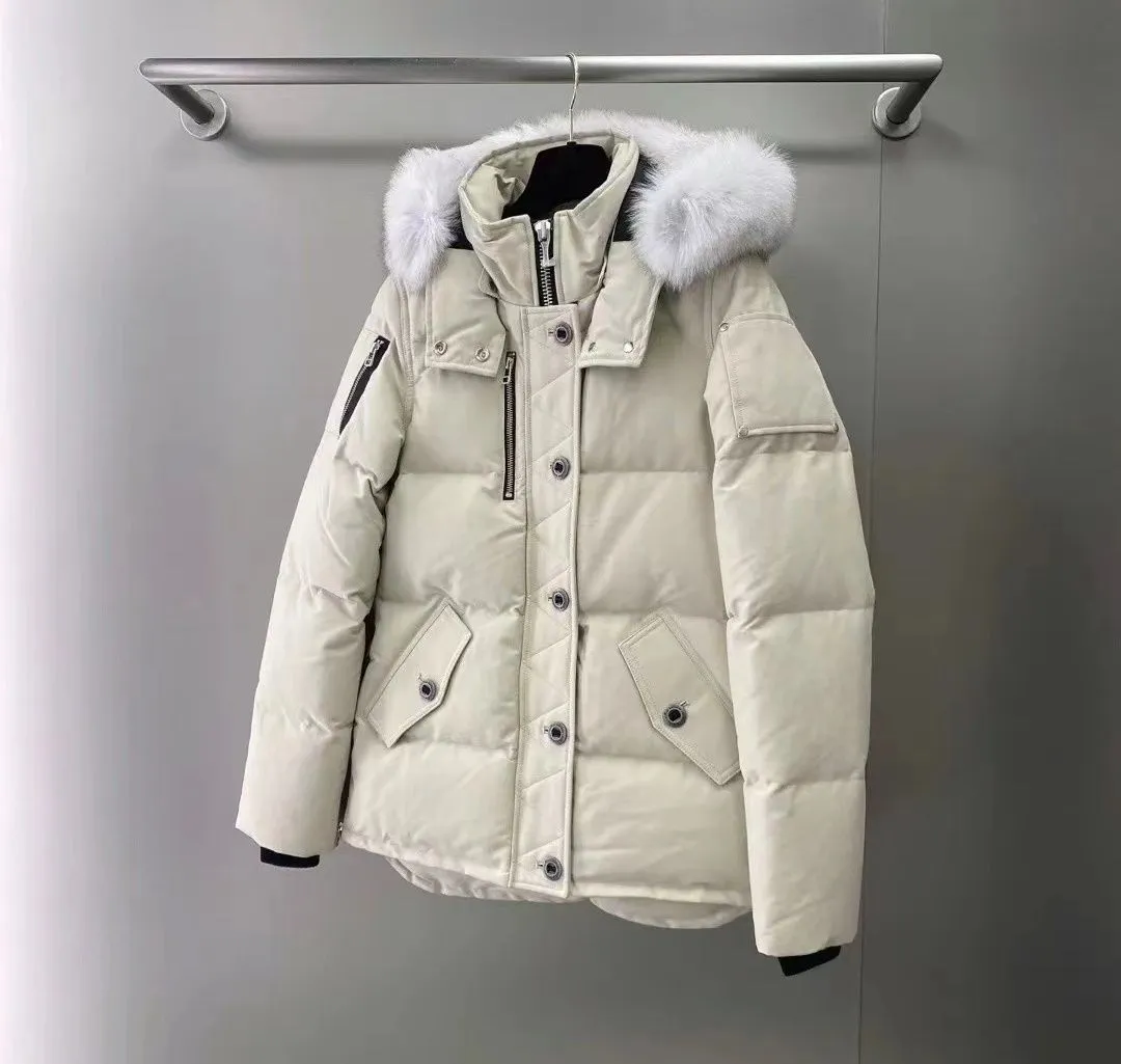Mens Down Parkas Puffer Jacket Womens Jackets Designer Coats Women Zipper Real Fur Drop Delivery Apparel Clothing Outerwear Otau0