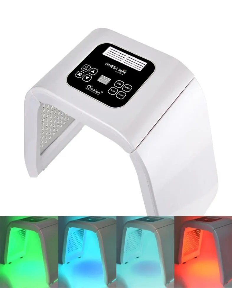 7 Color PDT LED-Light Therapy Machine pour le rajeunissement de la peau Pon Jaune Masque facial rouge Équipement de beauté Home Use6534899