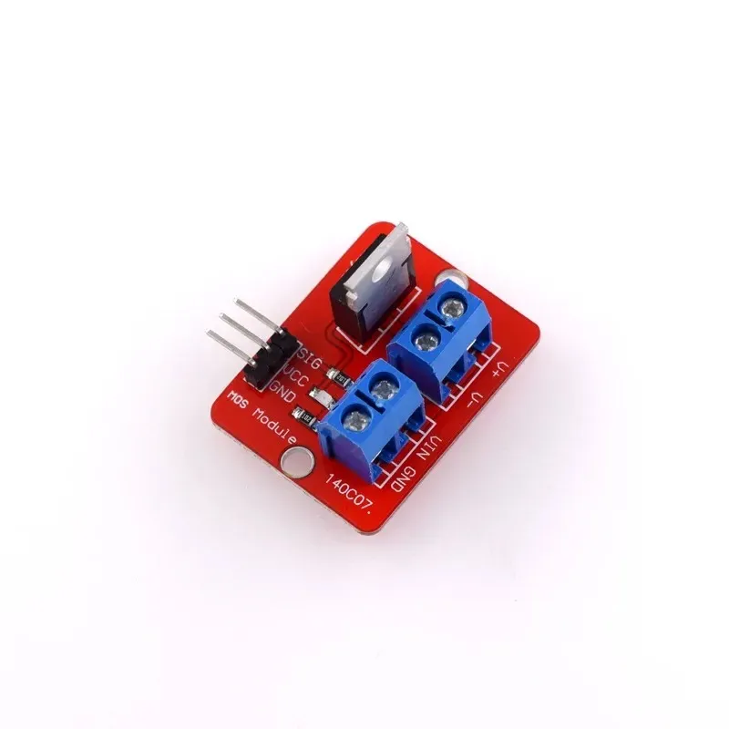 Module de conduite IRF520 0-24V Bouton MOSFET supérieur Module de pilote MOS IRF520 pour arduino mcU bras Raspberry Pi