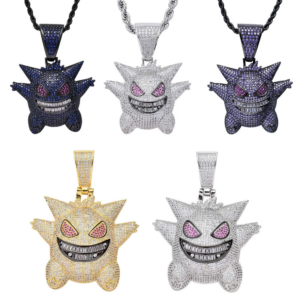 Colares pendentes Geng Ghost Colar Ghost