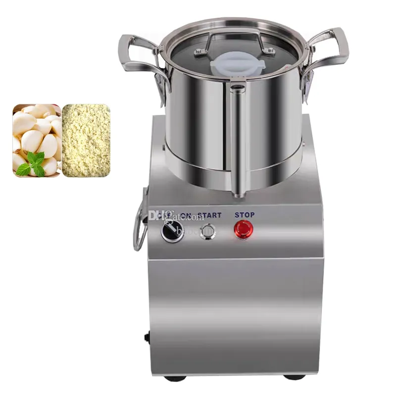 Powder Chopper Machine Vegetable Chopper Machine High Speed Commercial Bowl Cutter & Sharp ...