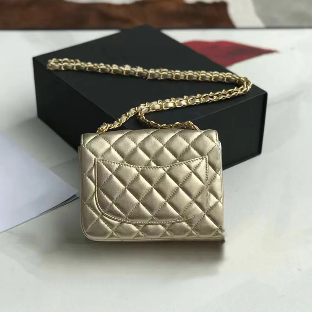 12A All New Mirror Quality Designer Mini Flap Quilted Bag 17CM Genuine Leather Gold Purse Luxury Lambskin Hobo Summer Handbags Crossbody Shoulder Chain Bags With Box From 261 89 DHgate