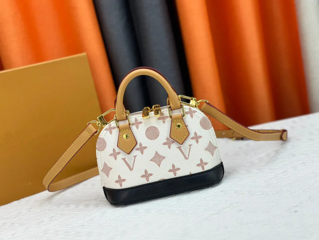 Klassieke mini -shell pakket schoudertas koppeling handtas lederen crossbody pakketten designer tassen m46895 m82717 m46895