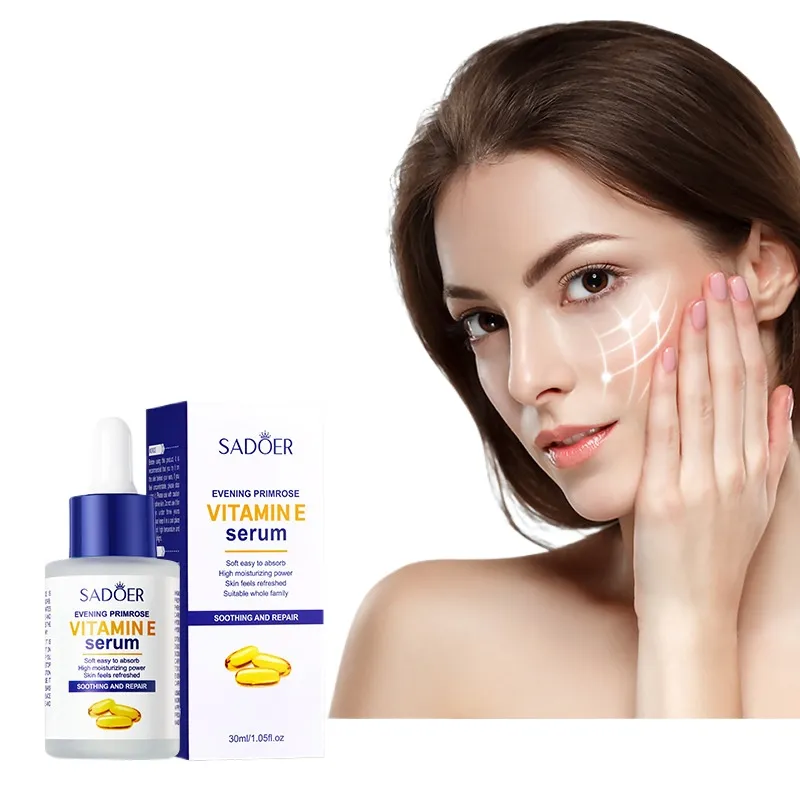 Sadoere Vening Primrose V / E sérum Pores rétractable Contrôlant Hydrat Hydrating Face Serum Skin Soins
