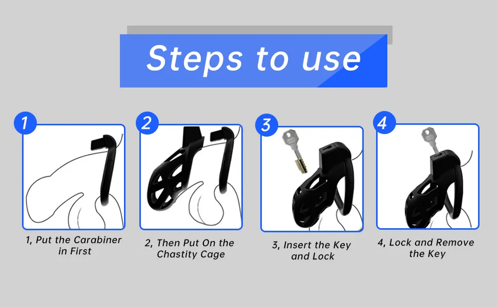 How to Use the Chastity Cage