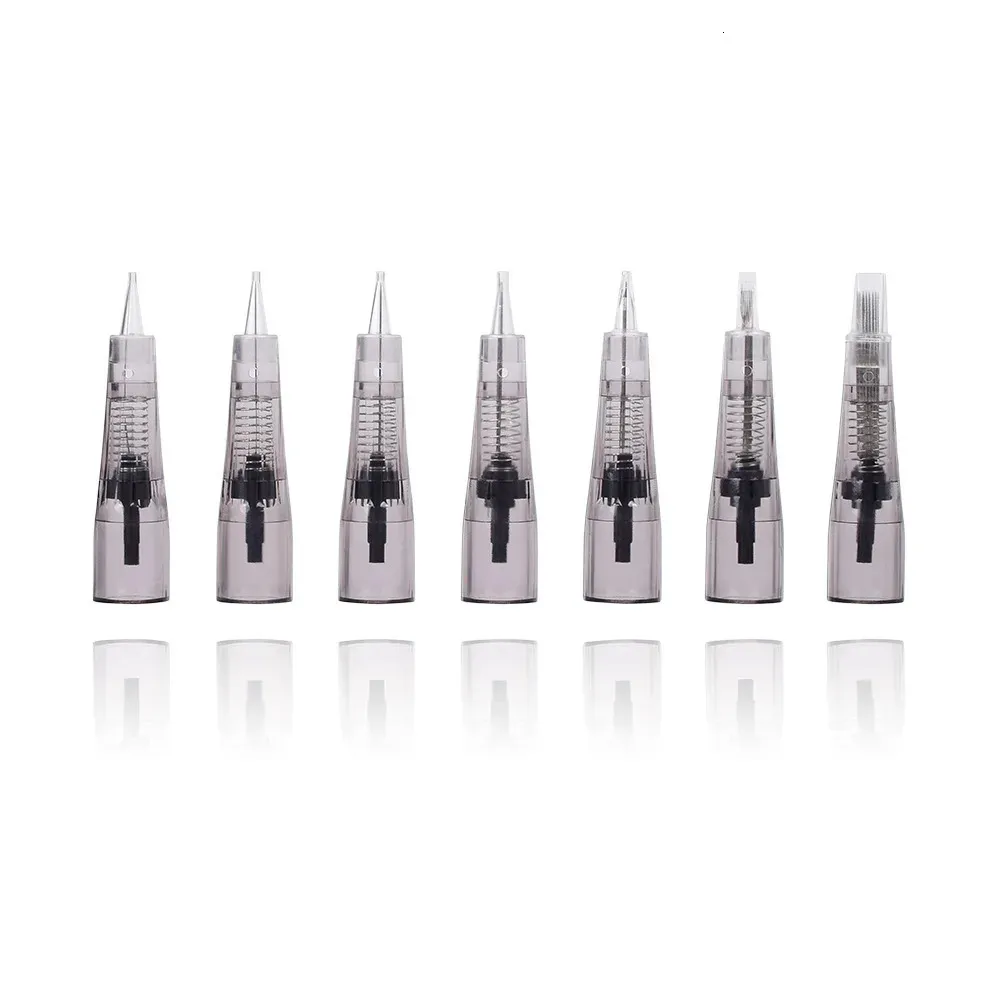 Wegwerp wenkbrauw tattoo cartridge naalden microblading benodigdheden permanente make -up tattoo naald voor PMU machine schaduwnaald 240422