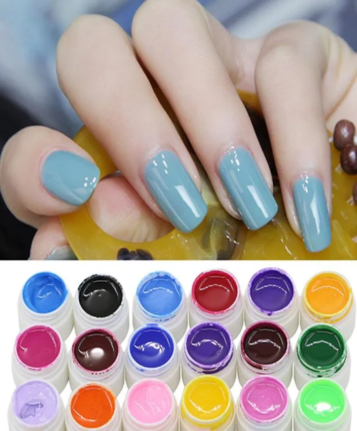 Entièrement 3036 PCS Mélangez la couleur ongle art uv gel pur professionnel bien coloré gel uv set1621958