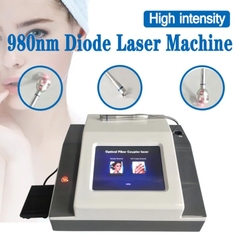 Lasermaskin 980nm diod laser spindel vener borttagning blodkärl svamp naglar behandling vaskulär maskin