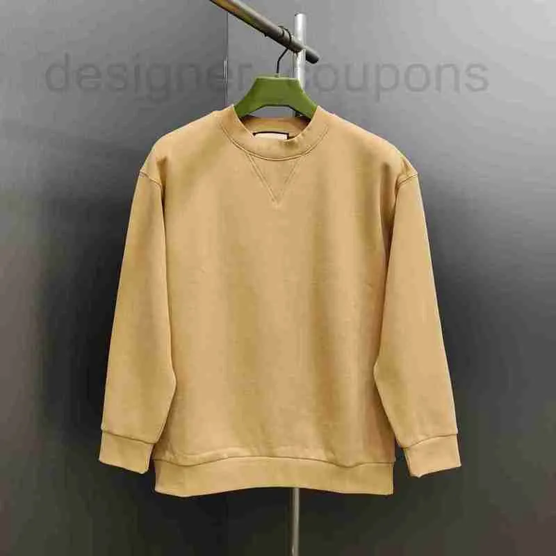 Men's Hoodies & Sweatshirts Designer 24FW loose fit trendy casual ribbed woven belt details knitted cotton hoodie PAAZ