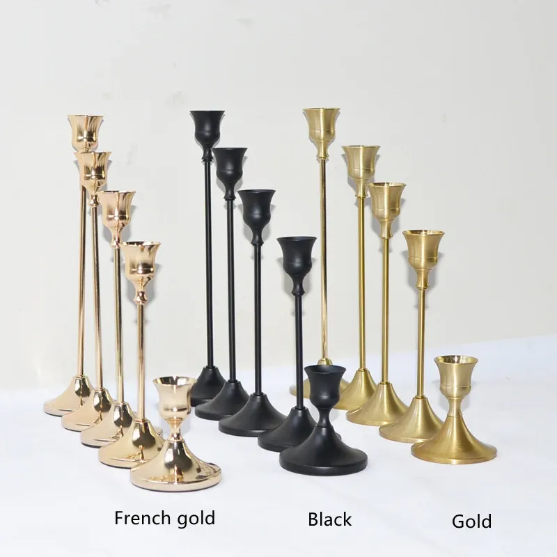 Velas Retro preto Bronze Candelas de castiça