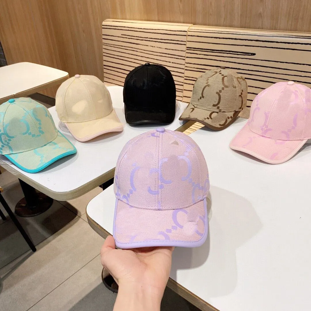 Luxury hats designers jumbo casquette luxe men classic candy color baseball caps woman spring outdoor sport basic fashion hat for men ornament mz0147 B4