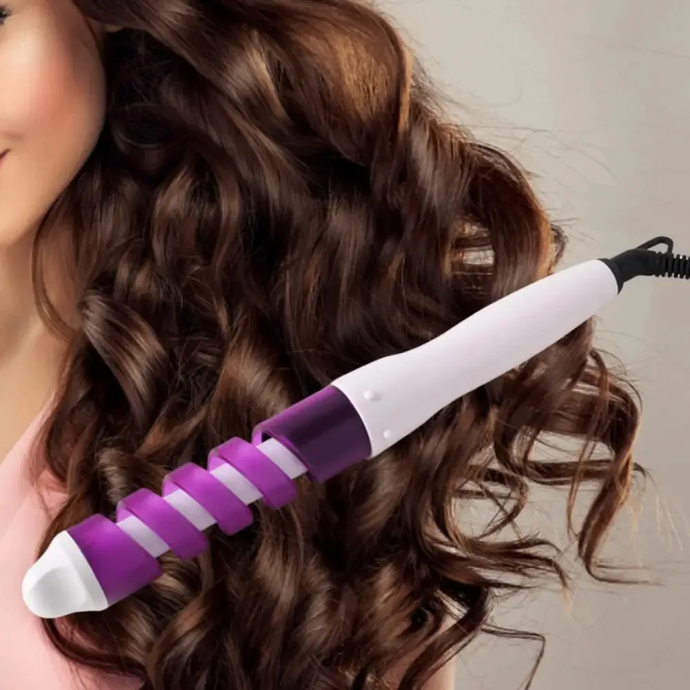 Langlebiger Haarblockler Schneller Effekt Kompakt Automatisch Curling Iron Stick Turmalinkeramik Friseur für Zuhause 240423