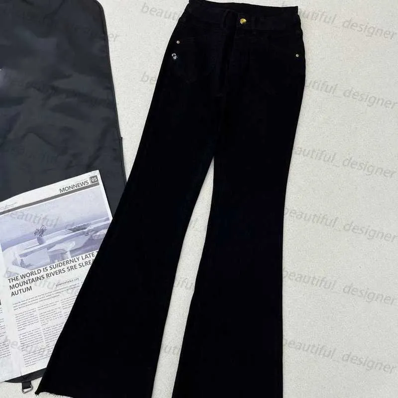 Jeans pour femmes designer au début du printemps nouveau American Micro Sild Edge Love Love Pocket High TAILLE Slimming Jeans
