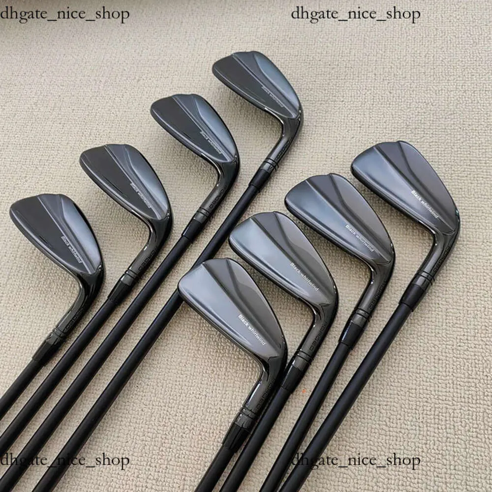 Golfclubs Sport 24SS Design for Men Luxe Nieuwe 790 Black Whirlwind Golf Irons of Golf Irons Set Blade Style Premium Men Golf Club Iron met stalen schacht voor rechterhand 378