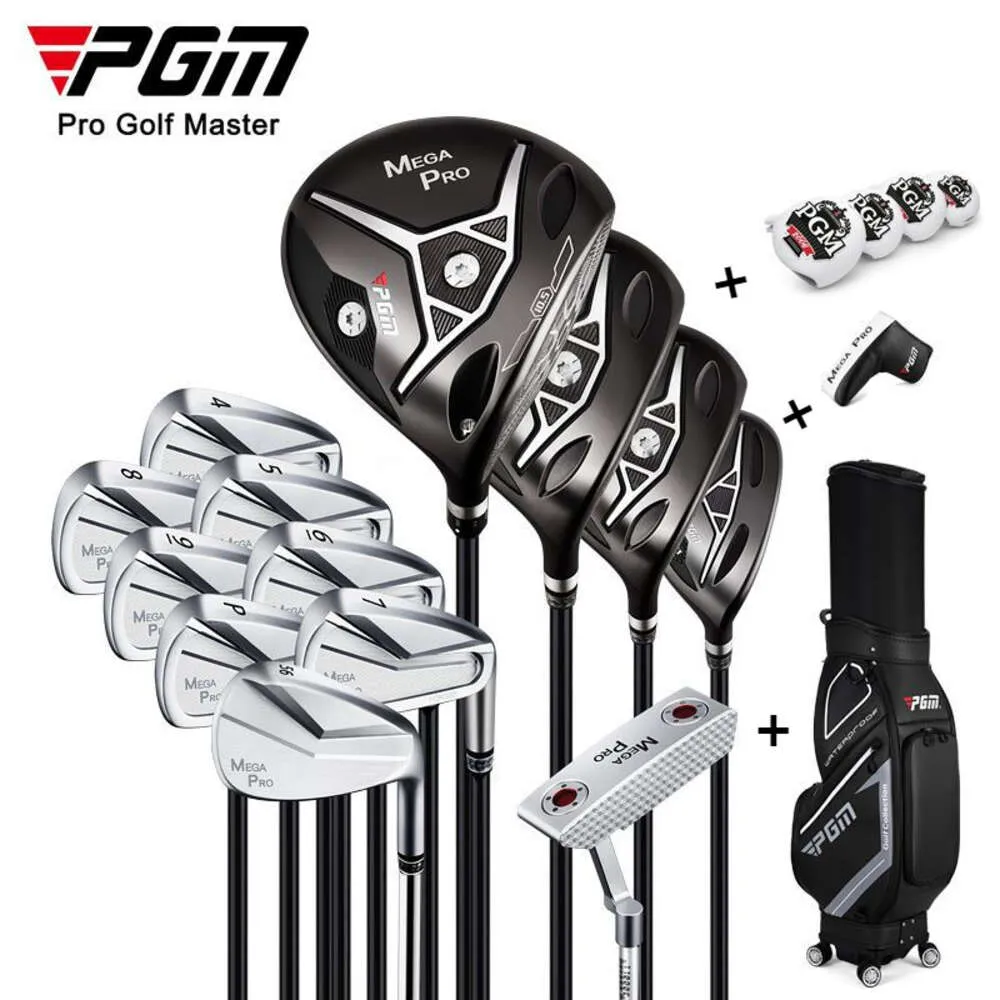 PGM Gift Bag Club de golfe completo para o conjunto profissional de homens com alto rebote de titânio sem madeira