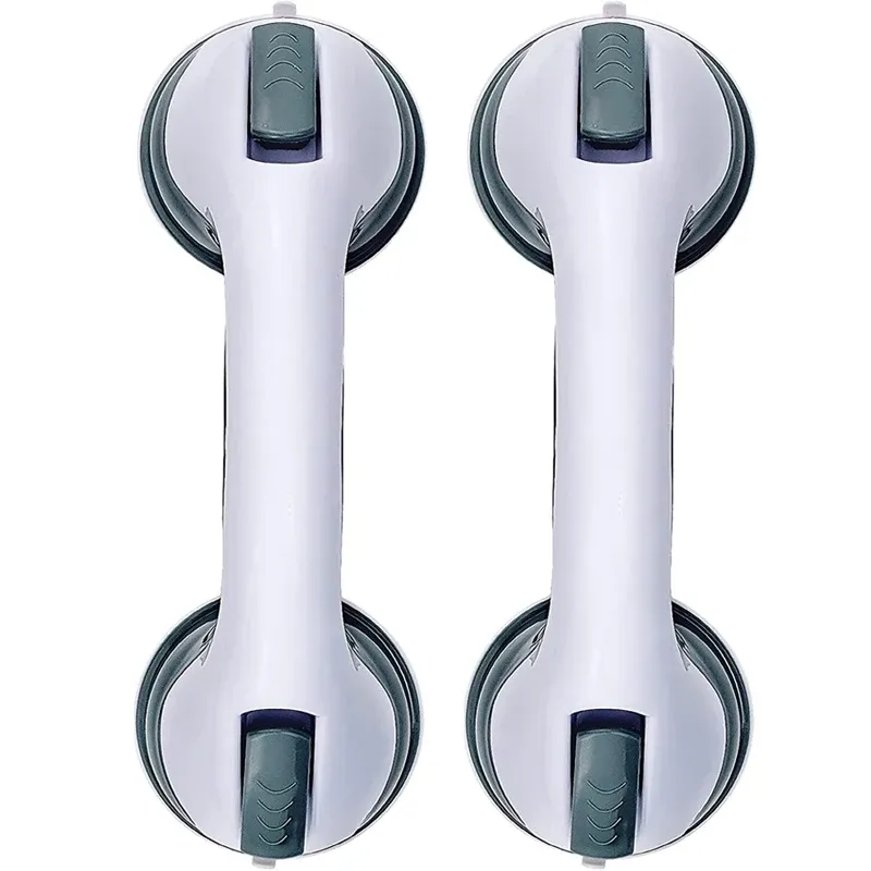 Set Safety Helping Handle Shower Handle Anti Slip Support Toilet Bathroom Safe Grab Bar Handle Vacuum Sucker Suction Cup Handrail