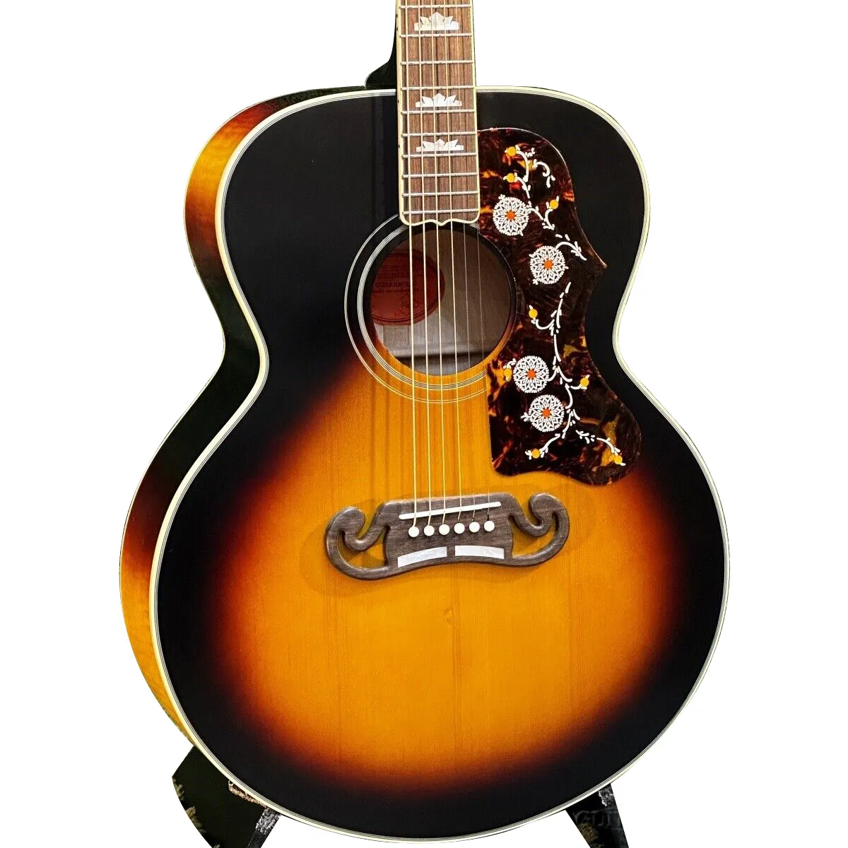 Geïnspireerd door aangepaste 1957 SJ200 -Vintage Sunburst -Up akoestische gitaar