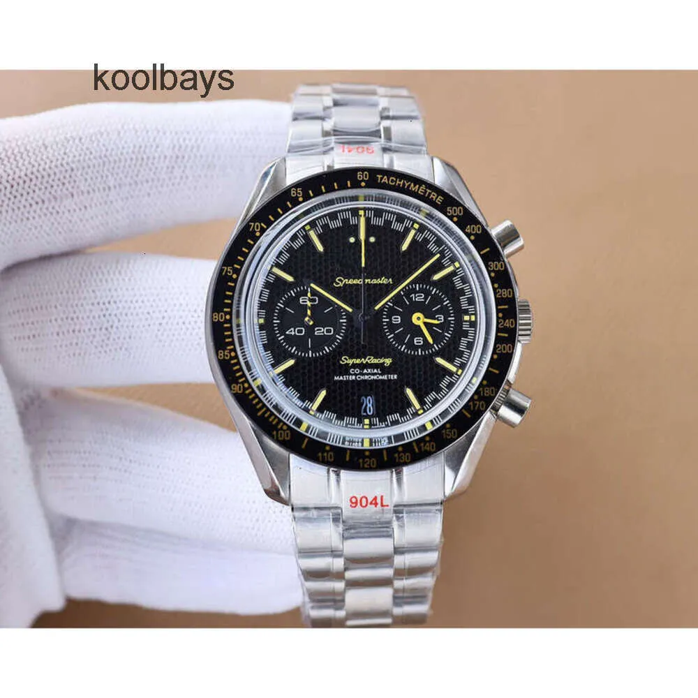Lüks Speedmaster Sport Watches Watch Mens Saatleri Yüksek Kaliteli Omig Moonswatch Tasarımcı Kronograf Montre Luxe Homme Prx Uhr Kutu WKRR