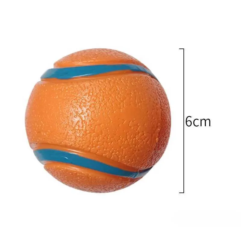 Brinquedo resistente para cães, bola de pular elástica e sólida para filhotes, acessórios para animais de estimação de grande, médio e pequeno porte XJ241128_voghion.com