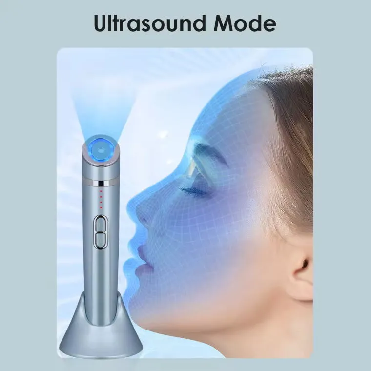 VENDA DE VENDA HOT HOME SALON SLON SKIN MACHINE FACEIRA FIENTEGENS DESPOSTIVO PORTÁVEL DISPOSITIVO ULTRASONOSONONONIC Facial Beauty Instrument