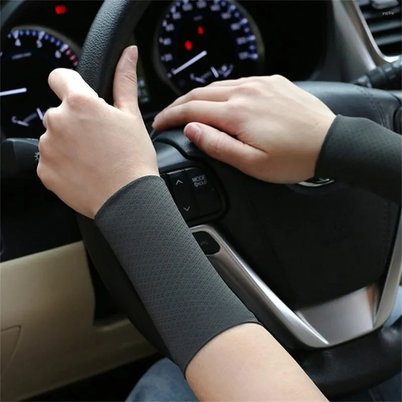 Wrist Support Elastic Wristband Brace Breathable Summer Ice Silk Cooling Sweat-absorbent Sports Cycling Running Straps