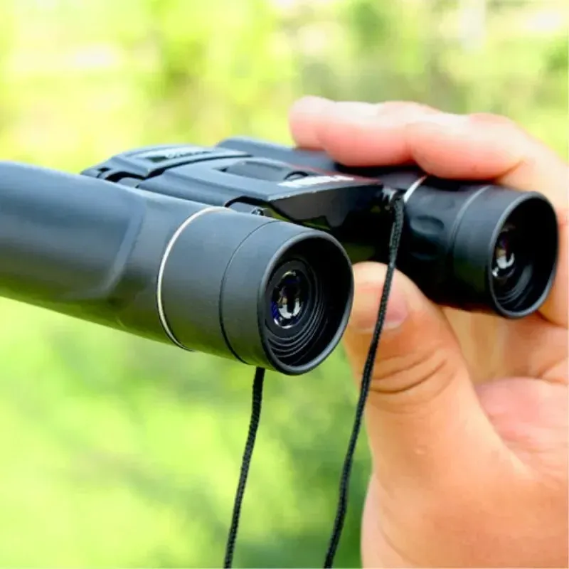 40x22 HD Binoculares poderosos 2000m de longa distância Mini telescópio óptica para caçar esportes ao ar livre camping viagens