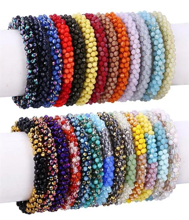 Charm Bracelets Multicolor Handmade Crochet Glass Seed Bead Nepal Boho Bracelet25248401808