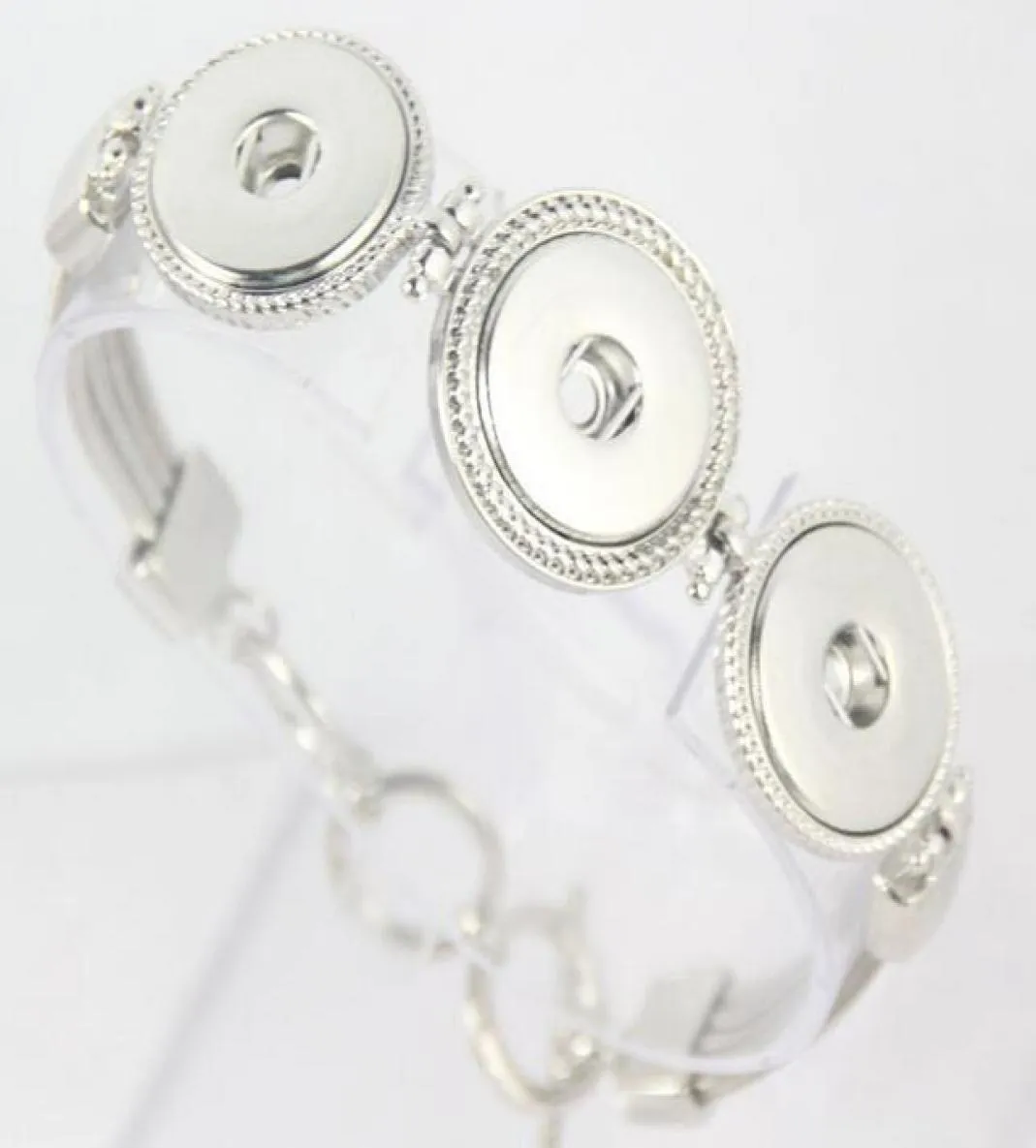 Snap Charm Jewelry Metal Button Bracelet 2020 DIY -сплавные куски Snap Button Factory Direct Wools4277697