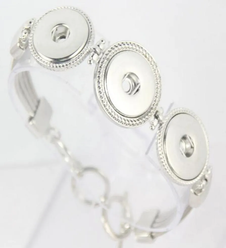 Snap Charm Jewelry Metal Button Bracelet 2020 BILLES ALLIAGES DIY BUTON SNAP MIELLRIE FAIME DIRECT WHOLES1094536