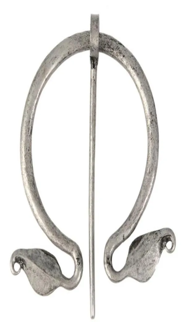 Penannular Viking broche mantel pin middeleeuwse gesp viking sieraden noors sieraden sjaal accessoires gb5433742104