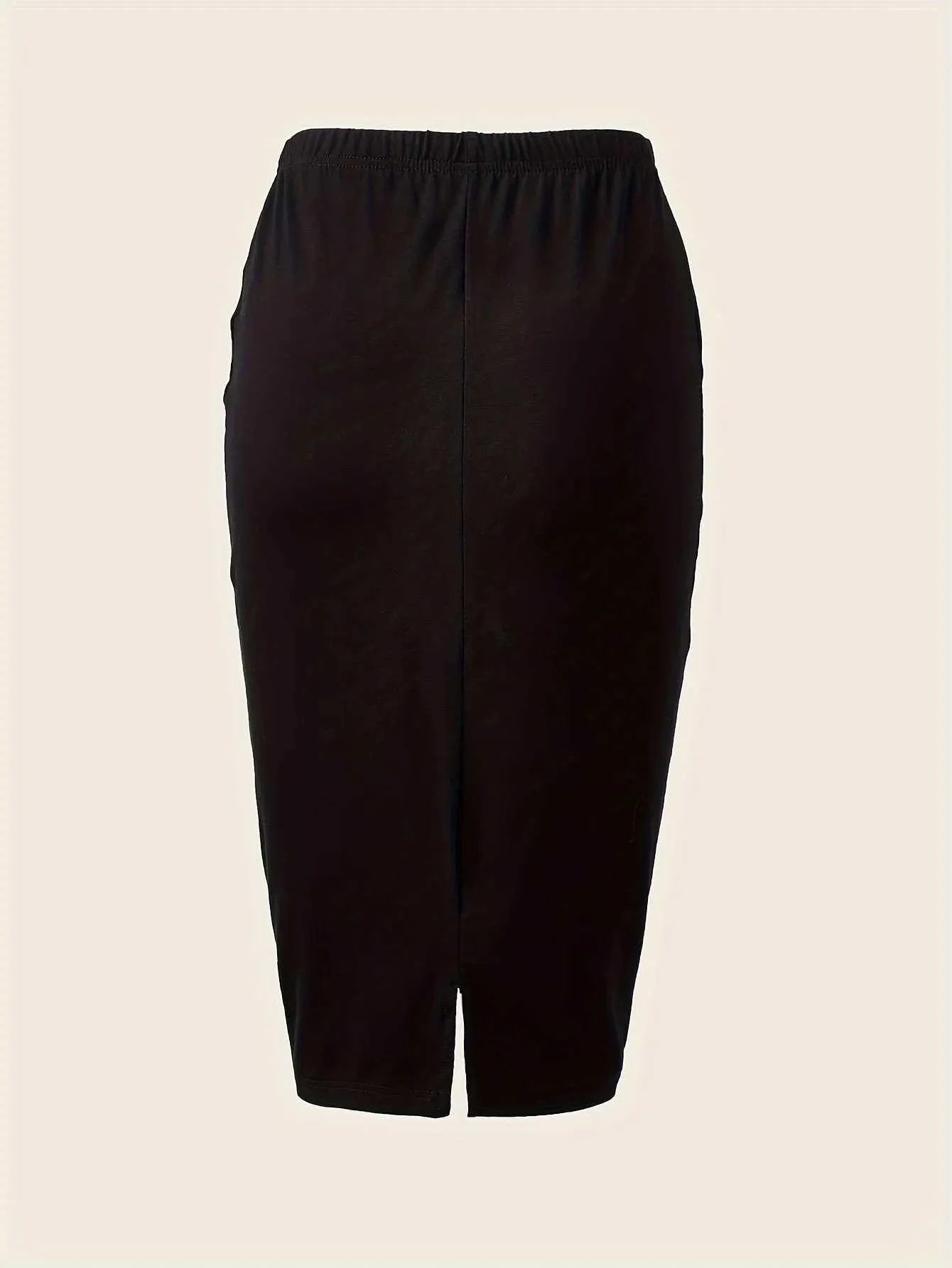 Röcke eleganter Rock mit hoher Taille mit Röcken mit der Rückenlüftung von Frauen - geeignet für Frühling/Sommer FashionL2429
