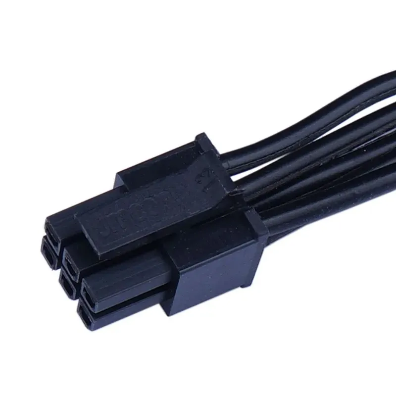 45 cm kabel mini 6 pin draai 2 sata voeding voor Lenovo Main Board Interface Small 6PIN tot twee SATA SSD -voedingskabel