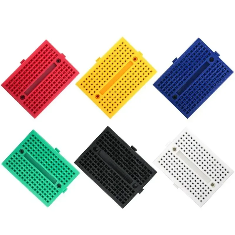 6stSyb-170 Universal Solerless Prototype Breadboard 170 Tie-Points Mini Breadboard Diy Kit 170 Tie-Points Tillämpligt