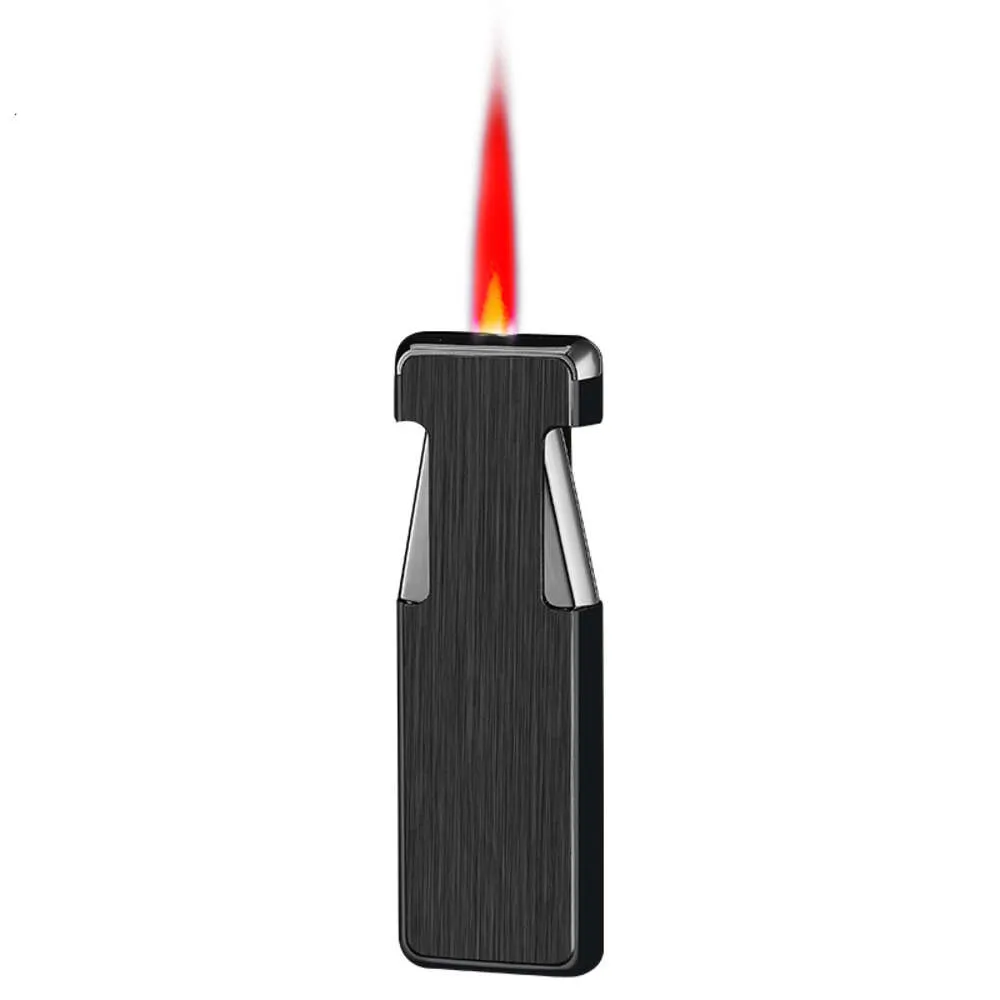 DEBANG Table Cigar Stand 3 Flame Butane Without Gas Jet Flame Torch Cigar Lighter