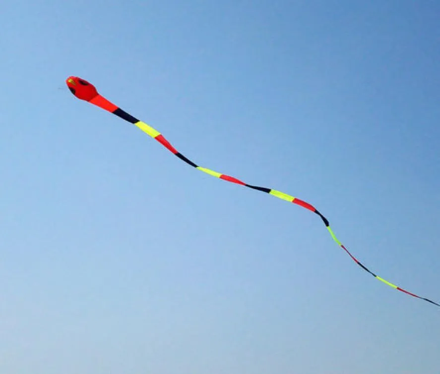 3d 40meter Stunt Riesige rote Hand Schlangenleistung Sport Kite Outdoor Toy 5546953