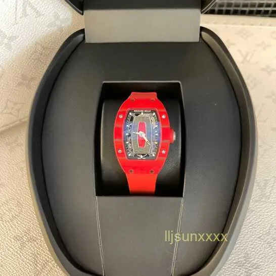 Projektantowe zegarki mechaniczne luksusowe zegarek dla kobiet seria RM07-01 Watch Watch Automatyczne zegarek mechaniczny Swiss World Watch Person Watch Billionaire Entry Ticket5