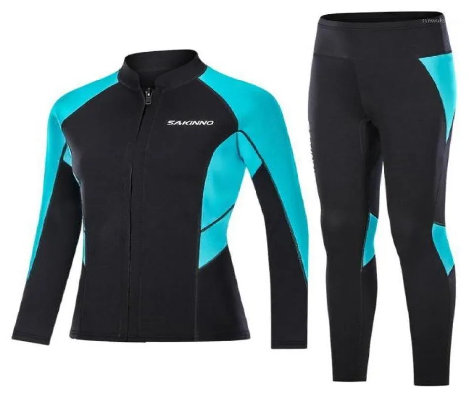 Natation d'usure de baignade 2 mm Femmes Vestes en néoprène Chasse Winldisurf Swimons sous-marin Pantalon de pêche Kitesurf Spearfishing Diving Diving9801859